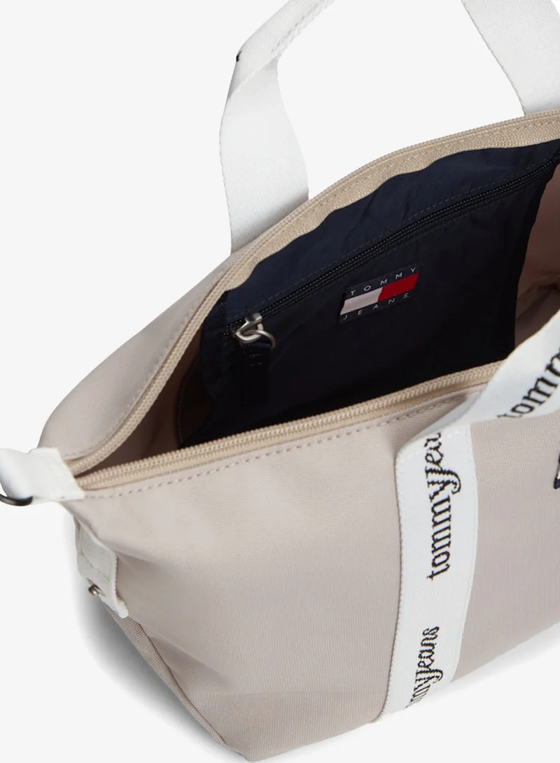 TOMMY JEANS  Essential Repeat Logo Crossbody Tote Bag for Women | Best Price UAE